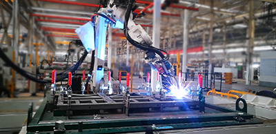 客車(chē)車(chē)架焊接